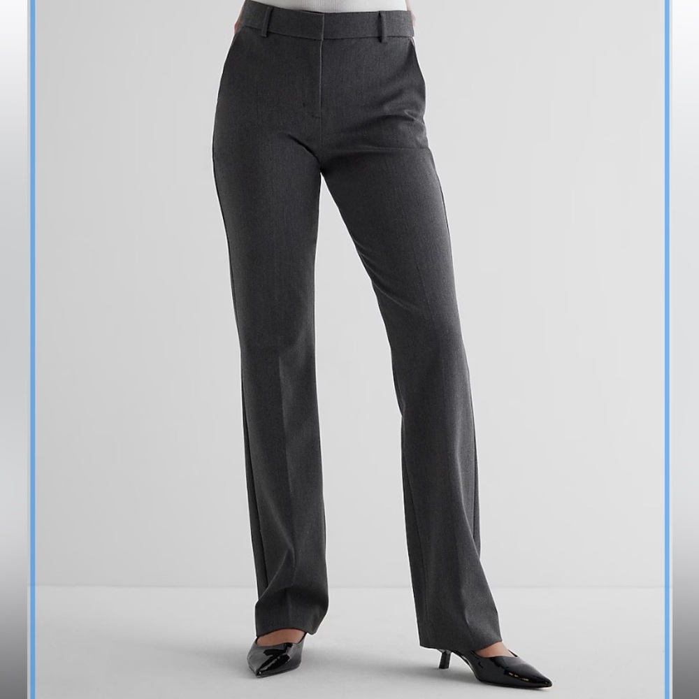 Express 6 Black Columnist Bootcut Dress Pant - Picture 5 of 7